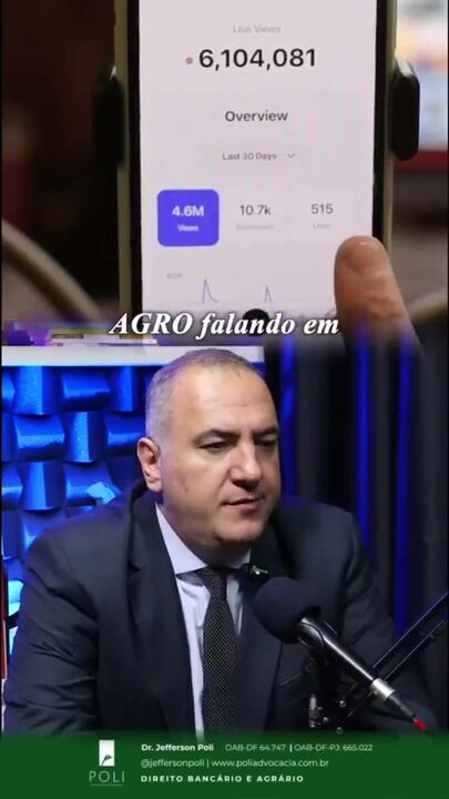 Vídeo: Dr. Jefferson Poli — o agro falando em números